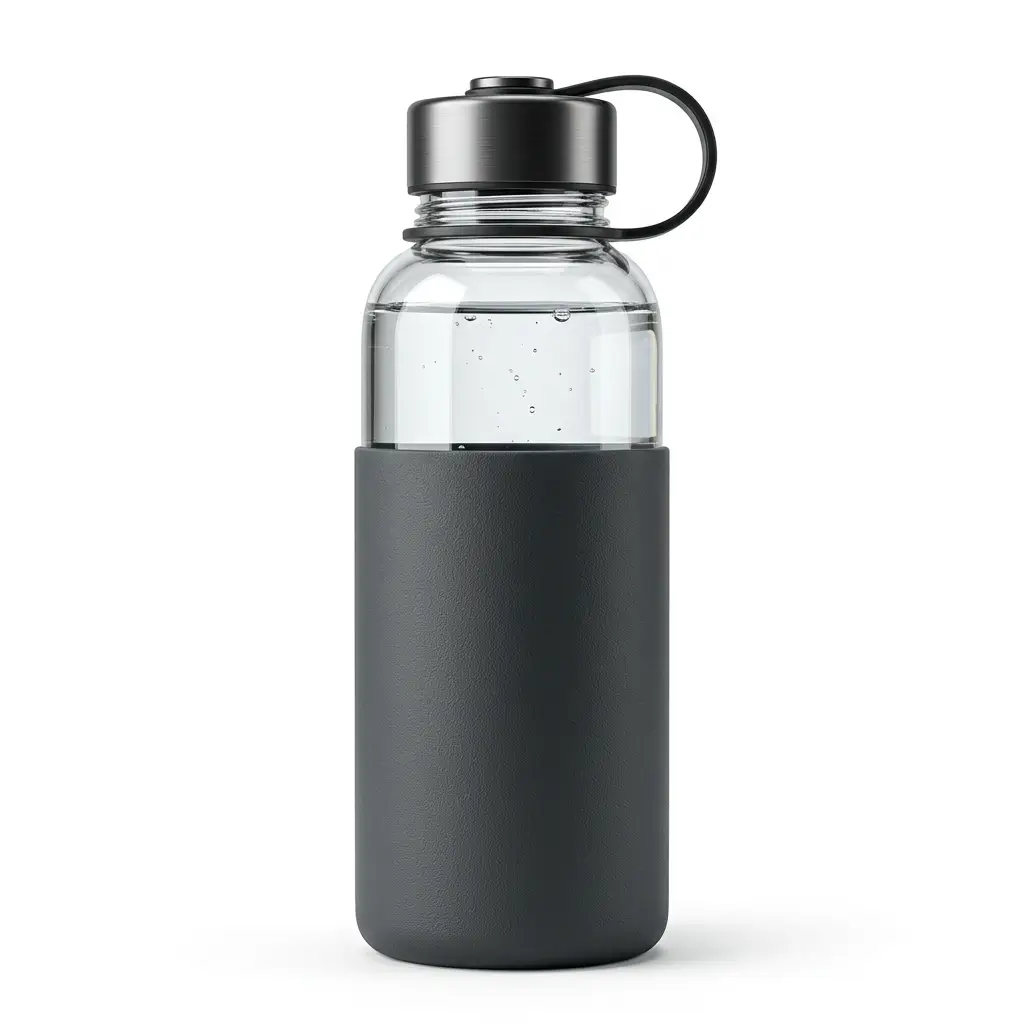 Portable Glass Water Bottle - Image 2